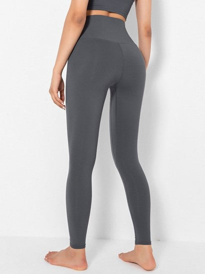Elastic High Waisted Hips Tight Yoga Sports Pants